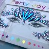 Face Jewels in Purple, Turquoise and Blue AB - Image 4