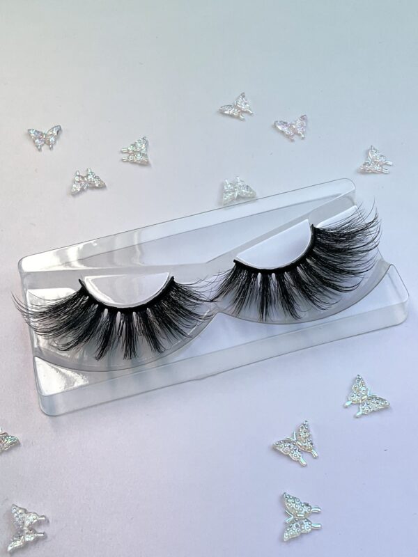 Diamond Black 3D Jumbo Lashes Eyelashes 25mm