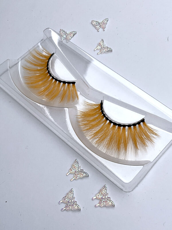 Diamond Pearl Stacker Lash in Halloween Orange - Image 2