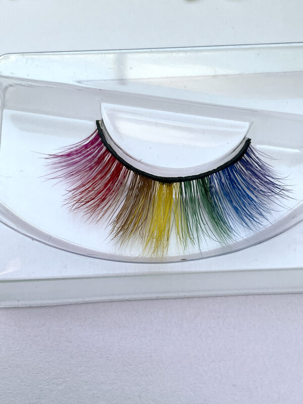 Pride - Rainbow False Lashes - Image 4