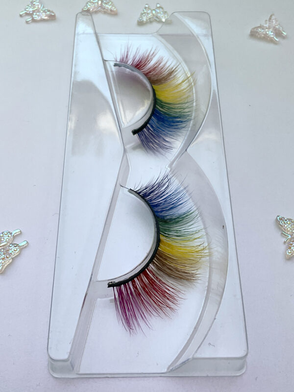 Pride - Rainbow False Lashes - Image 3