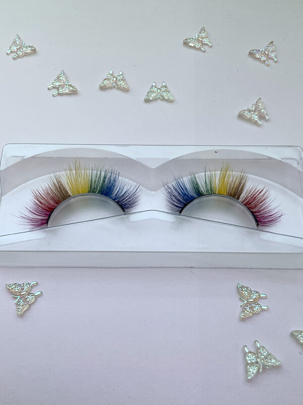 Pride - Rainbow False Lashes - Image 2