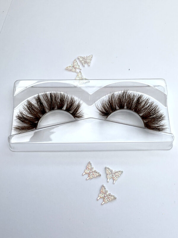 Turin Chocolate Brown False Lashes - Image 5