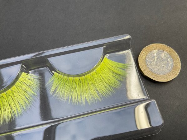 Daisy Neon Yellow UV Reactive False Lashes - Image 7