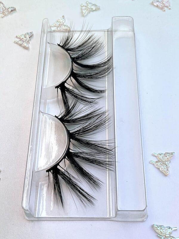 Divine Black Spiky False Lashes 20-25mm - Image 5