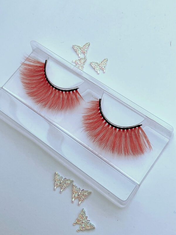 Diamond Pearl Stacker Lash in Coral - Image 2