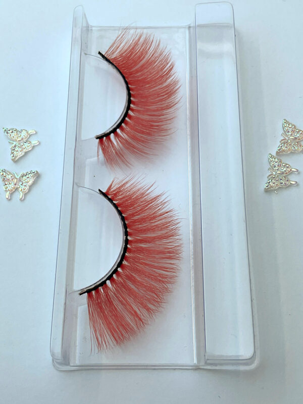 Diamond Pearl Stacker Lash in Coral - Image 5