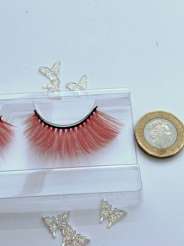 Diamond Pearl Stacker Lash in Coral - Image 6