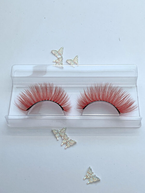 Diamond Pearl Stacker Lash in Coral - Image 4