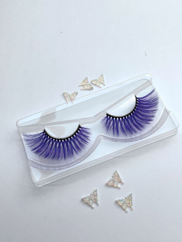 Diamond Pearl Stacker Lash in Royal Purple