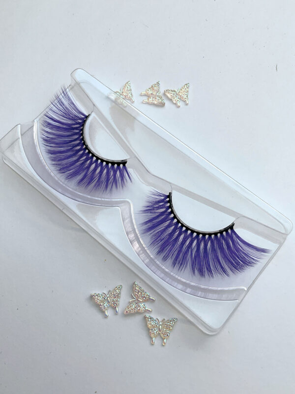 Diamond Pearl Stacker Lash in Royal Purple - Image 2