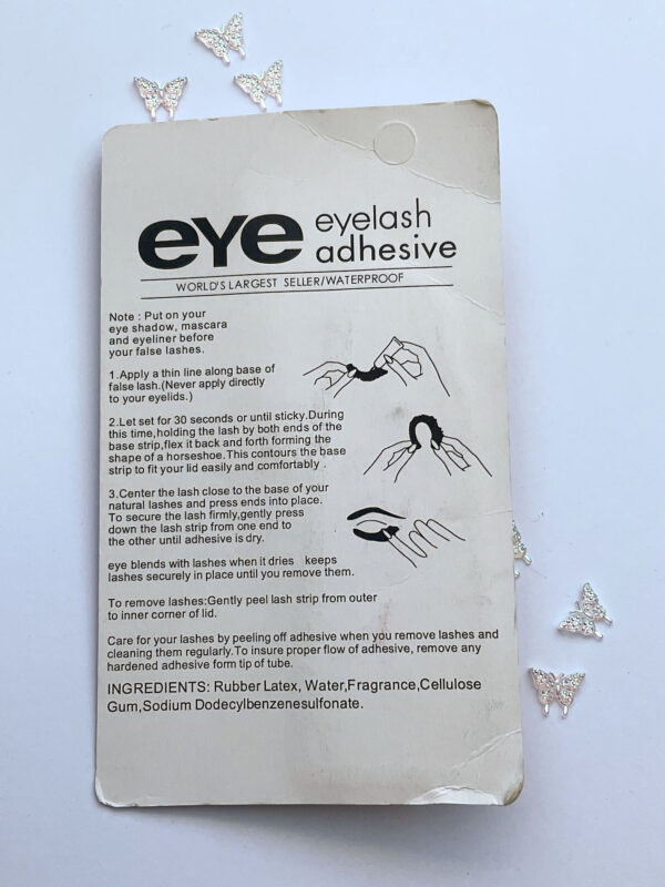 Eyelash Glue Adhesive for False Lashes Black - Image 2