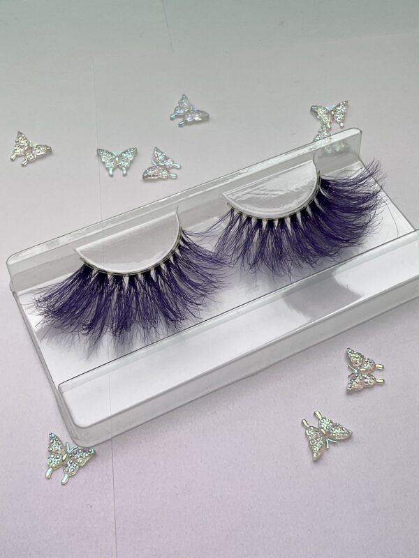 Patricia Purple 25mm Jumbo False Lashes