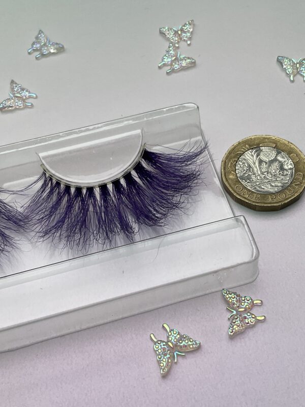 Patricia Purple 25mm Jumbo False Lashes - Image 6