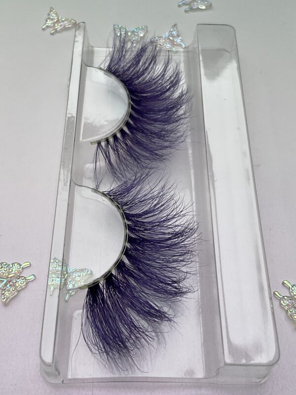 Patricia Purple 25mm Jumbo False Lashes - Image 5