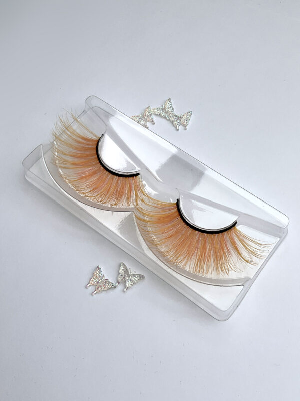 Diamond Pearl Jumbo Stacker False Lash in Orange - Image 2