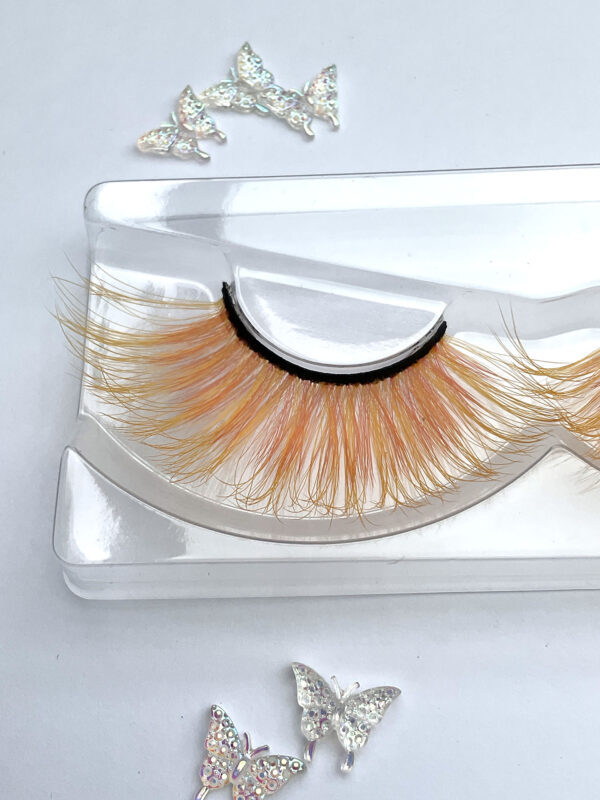 Diamond Pearl Jumbo Stacker False Lash in Orange - Image 3