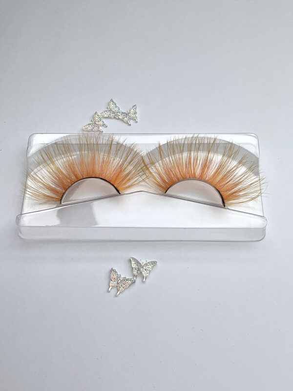 Diamond Pearl Jumbo Stacker False Lash in Orange - Image 5