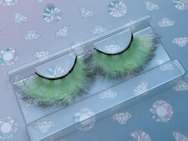 Mentha Mint and Black False Lashes Eyelashes