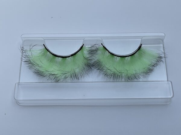 Mentha Mint and Black False Lashes Eyelashes - Image 5