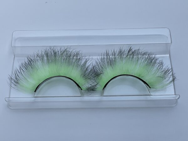 Mentha Mint and Black False Lashes Eyelashes - Image 6