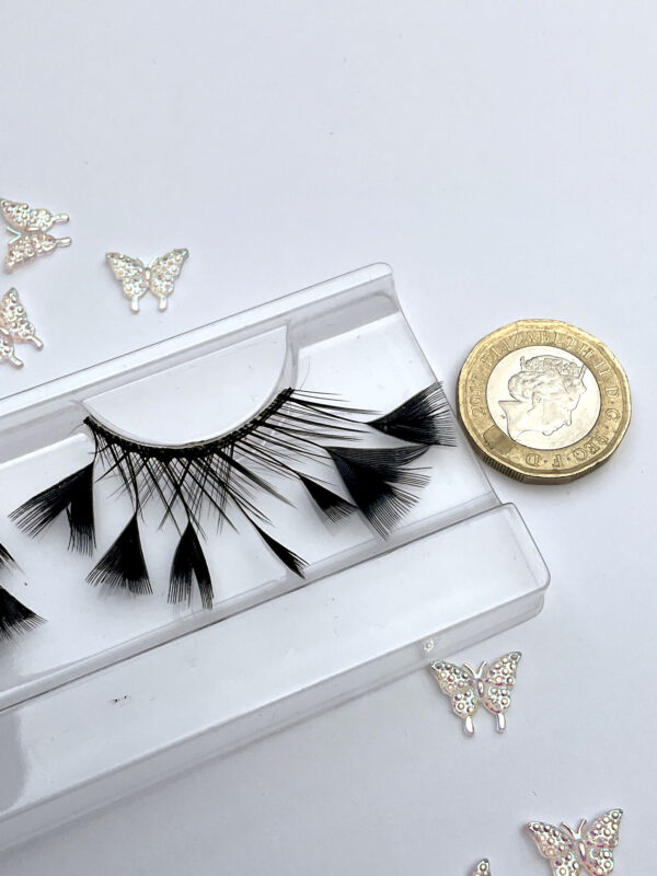 Prestige Fancy Black Feather False Lashes - Image 6