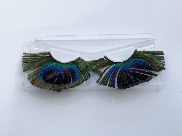 Pea-Cocky Jumbo Feather False Lashes - Image 4