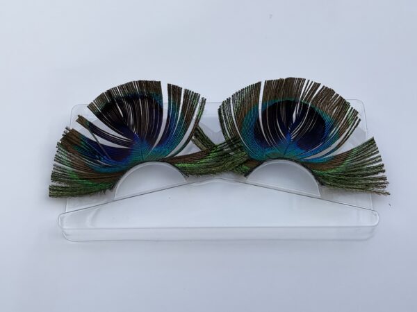 Pea-Cocky Jumbo Feather False Lashes - Image 5