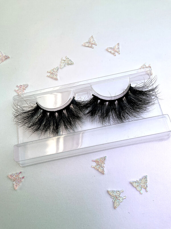 Miriam Thick Black False Lashes Eyelashes 25mm