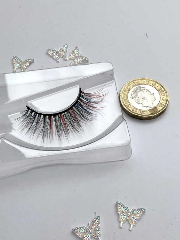 Multi Colour 1 False Lashes - Image 6