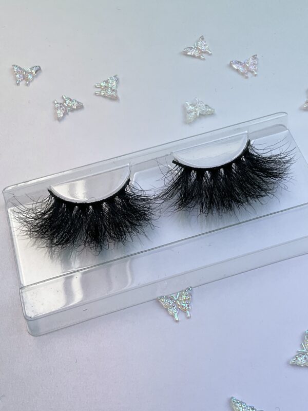 Oletha 25-30mm Black False Lashes