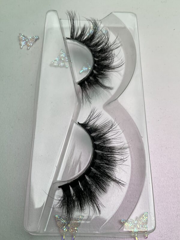 Stella Black False Lashes Eyelashes 15-20mm - Image 3