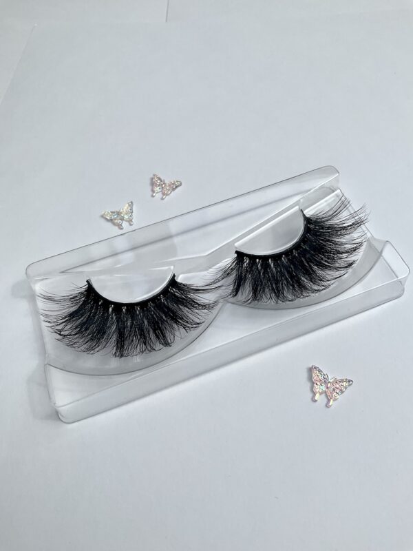 New Cara Black False Lashes Eyelashes 20mm