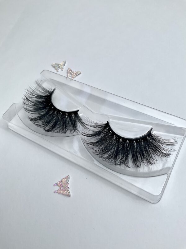 New Cara Black False Lashes Eyelashes 20mm - Image 2