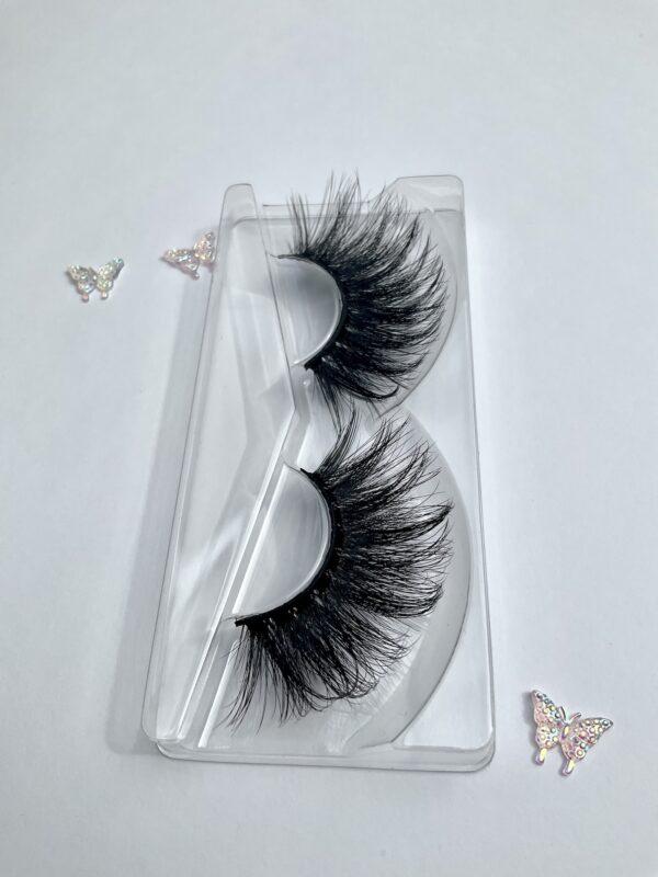 New Cara Black False Lashes Eyelashes 20mm - Image 4