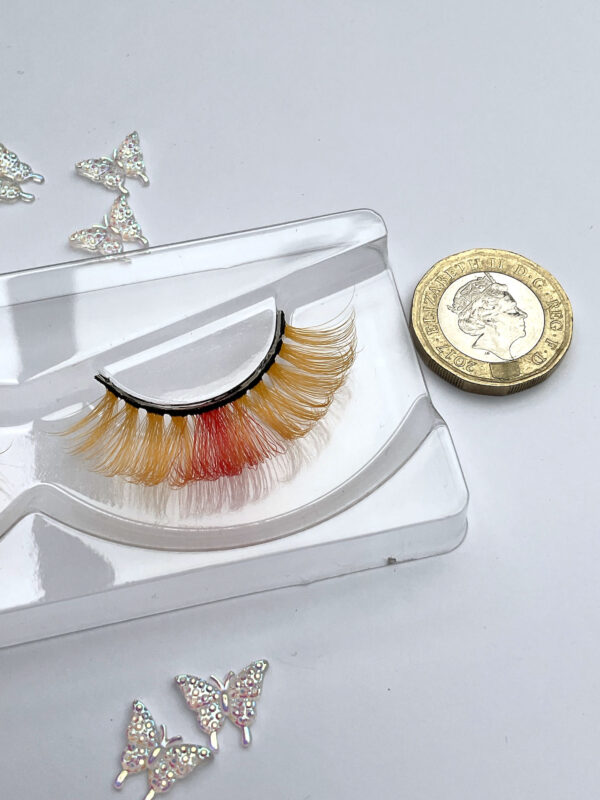 Diamond Pearl Festival Lash in Orange - Image 6