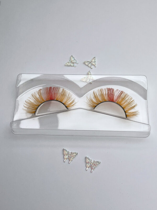 Diamond Pearl Festival Lash in Orange - Image 5