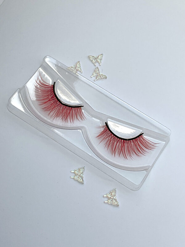 Diamond Pearl Stacker Lash in Pale Coral - Image 2