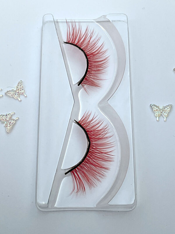 Diamond Pearl Stacker Lash in Pale Coral - Image 4