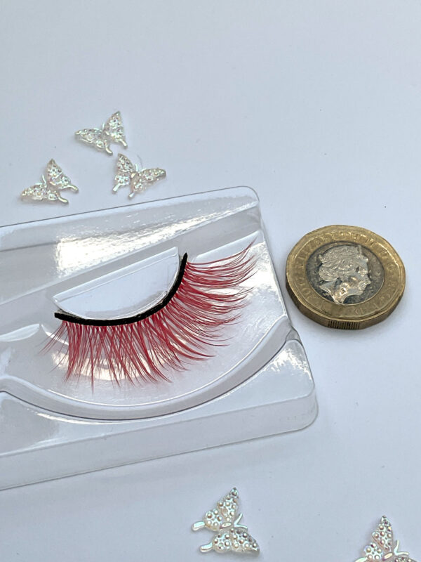 Diamond Pearl Stacker Lash in Pale Coral - Image 6