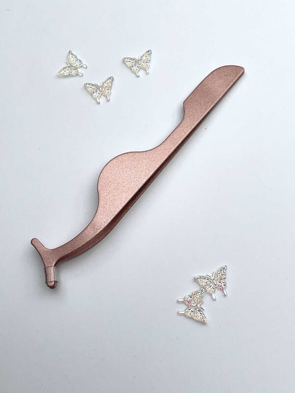 False Lash Applicator Tool - Rose Gold - Image 2